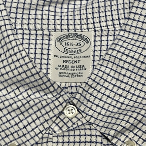 Brooks Brothers Dress Shirts Size 16 1/2-35 Lot of 3 Preowned - Picture 3 of 7